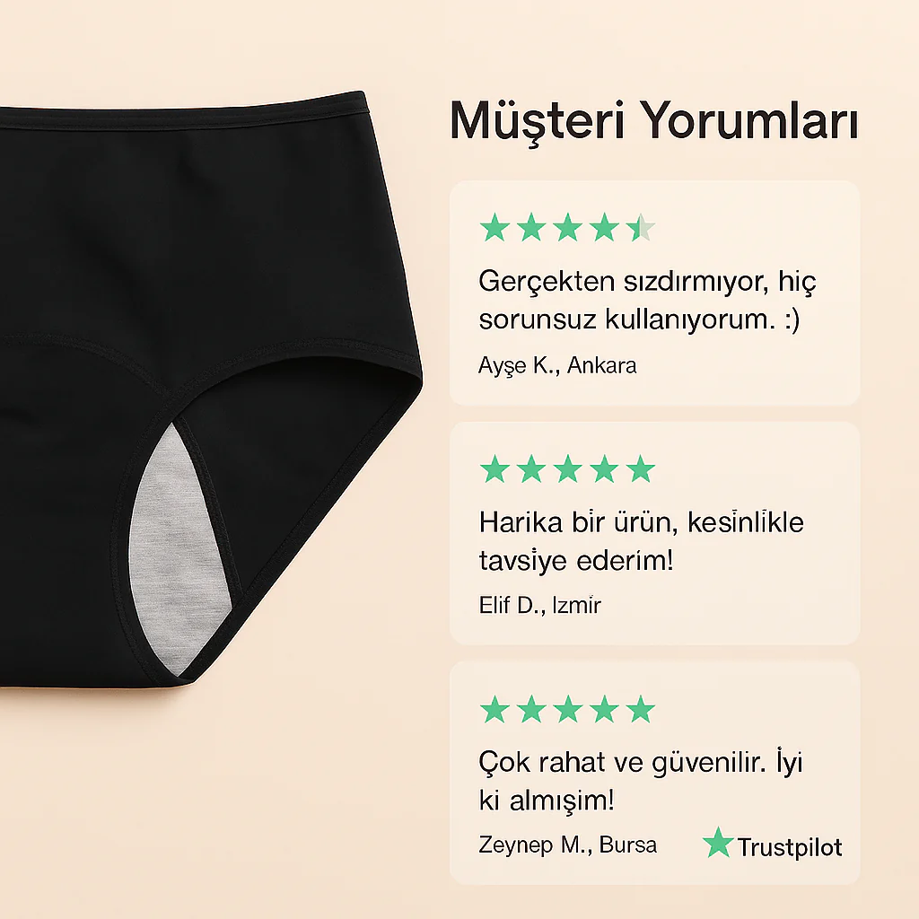 EveryDryies™ Sızdırmaz Çamaşır