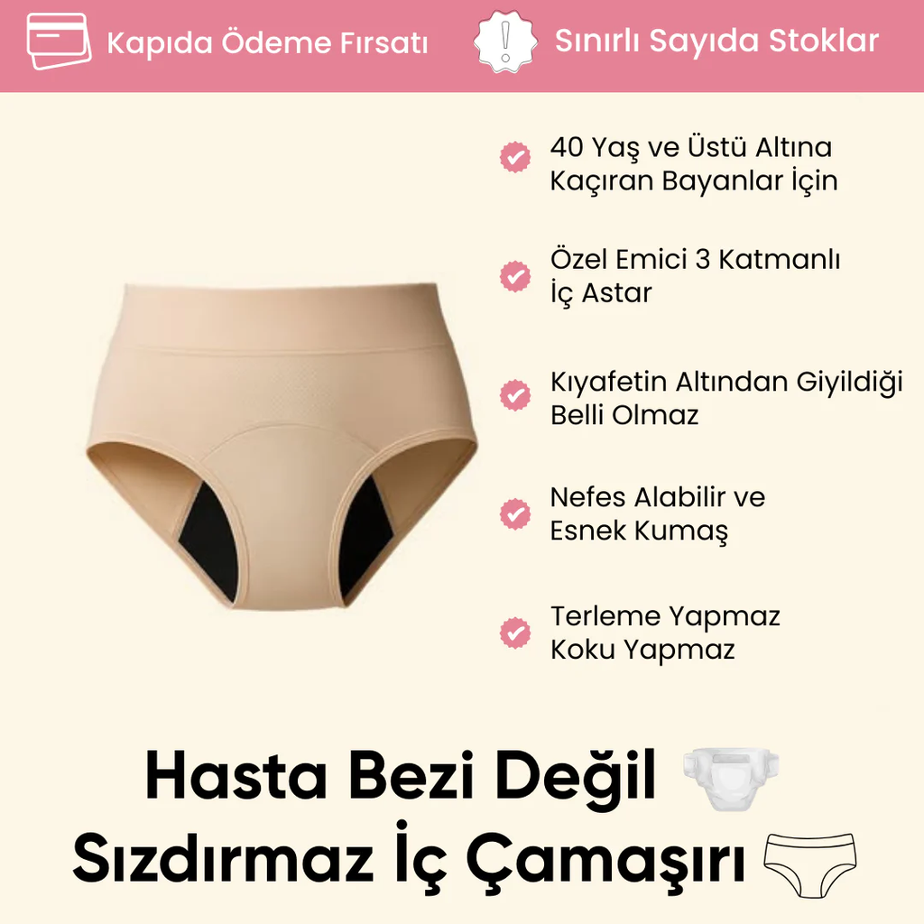 EveryDryies™ Sızdırmaz Çamaşır