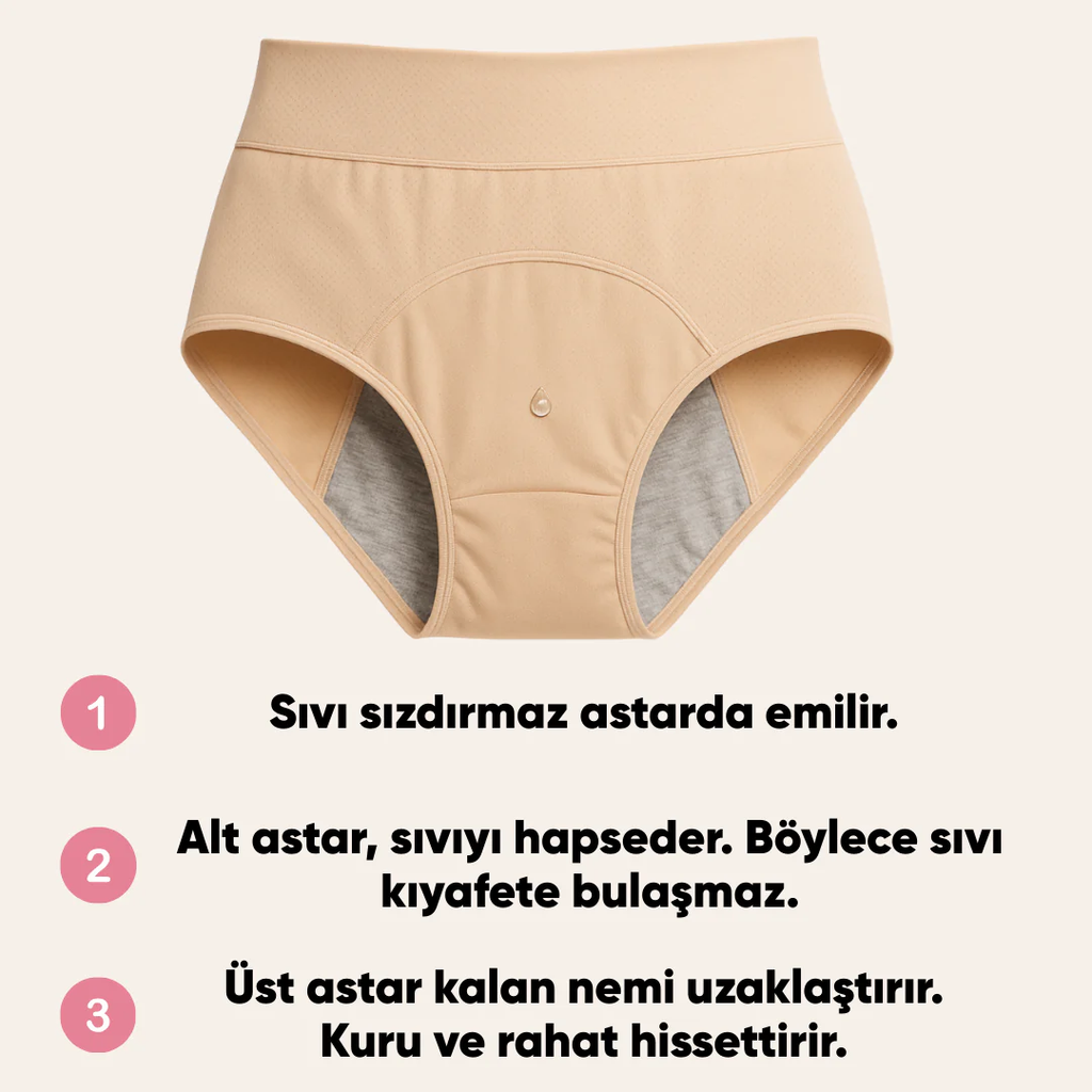 EveryDryies™ Sızdırmaz Çamaşır