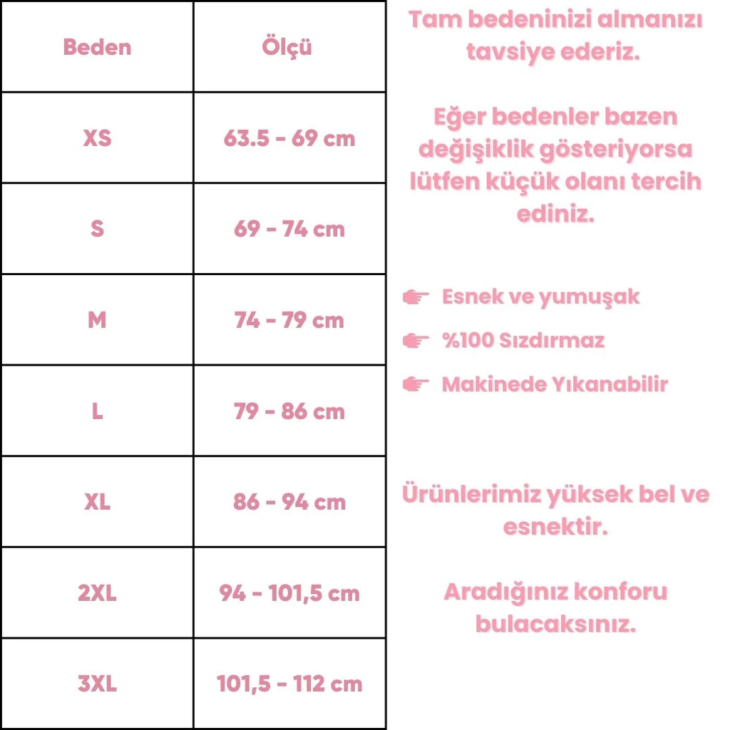 EveryDryies™ Sızdırmaz Çamaşır
